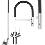 VIZIO BOD 4 Wege Wasserhahn Einhebelmischer Schwarz