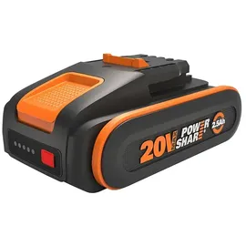 Worx PowerShare 20V Akku WA3640 (20 V, 2,5 Ah, Li-Ionen)