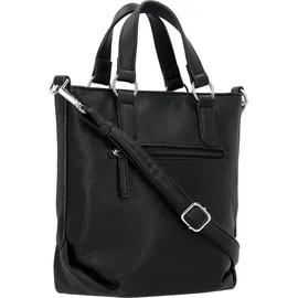 Tom Tailor Umhängetasche Olive Zip Shopper S Black