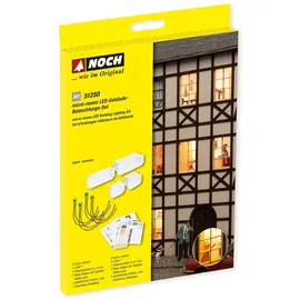 NOCH micro-rooms LED-Gebäude-Beleuchtungs-Set 51250 H0