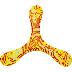 Bumerang Soft – Linkshänder gelb, blau|gelb|rosa|rot, EINHEITSGRÖSSE