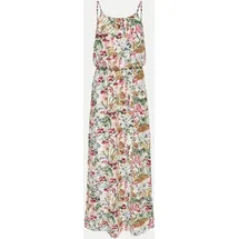 Only Maxikleid Cloud Dancer AOP:Blurry Flower Weiß 36