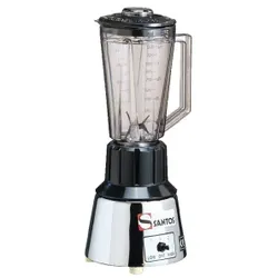 Santos Bar Blender 33, 1,25 Liter, Robuster Power Mixer für vielseitiges Mixen, Farbe: Chrom