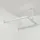 pba Duschvorhangstange U-Form 100 x 100 x 44 cm mehrfarbig