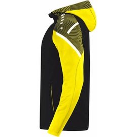 Jako Herren Kapuzenjacke Performance Schwarz/Soft yellow S