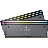 Corsair Dominator Titanium RGB grau DIMM Kit 32GB, DDR5-6000,