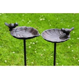Boltze Vogeltränke Karla 20 x 14 x 98 cm Braun