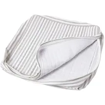 Homescapes Sitzkissen Bezug 150 x 50 x 10 cm grau 1 St.