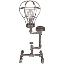 deluke Außenleuchte Metall 56,5x21x23 cm 1 Stück Silber