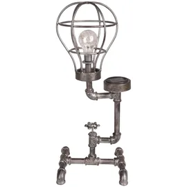deluke Außenleuchte Metall 56,5x21x23 cm 1 Stück Silber