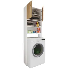 VCM Waschmaschinenschrank Jutas weiß