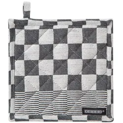 Topflappen DDDDD "Barbeque, 21x21 cm, Baumwolle", schwarz, B:21cm L:21cm, 100% Baumwolle, Topflappen