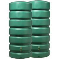 GARANTIA Gartentank Classico 2 x 650 l grün