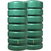 GARANTIA Gartentank Classico 2 x 650 l grün
