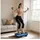 sportnow Vibrationsplatte Schwarz