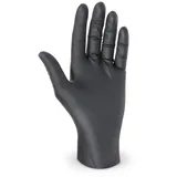 500x Nitril Einweghandschuhe puderfrei extrem reißfest schwarz Gr. S