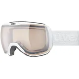 Uvex Downhill 2100 V Skibrille (Größe ONE SIZE, weiss)