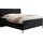 WFL GROUP BOXBETT Allen mit Bettkasten, Samt Schwarz 120x200 cm – inkl. H4 Taschenfederkern Matratze & Foam Topper