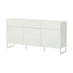 Sideboard  Foresto , weiß , Maße (cm): B: 164,6 H: 82,4 T: 41,6