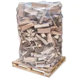 3,2 m3 / SRM Brennholz Fichte 33 cm Scheitlänge PEFC-Zertifiziert Made in Bavaria Premium Kaminholz Scheitholz Kamin Ofenholz Feuerschale Lagerfeuer trocken | 2 Paletten | Energie Kienbacher