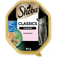 Sheba SHEBA® Classics mit Lachs - Katzennassfutter in Pastete