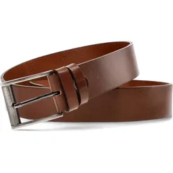 Braune Ledergürtel Armodo Herren Elegant, 105