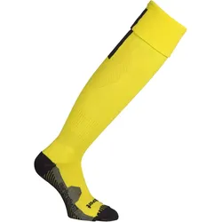 uhlsport Team Performance Stutzenstrümpfe limonengelb/schwarz 33-36