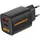 Hammer Rapidcharge Duo 30 W Netzladegerät Usb-A, Usb-C, Schnellladung - Schwarz