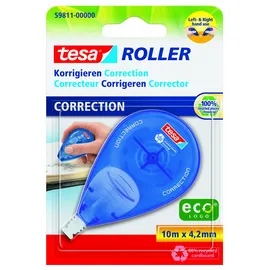 Tesa Korrekturroller 4,2 mm Blau 10 m