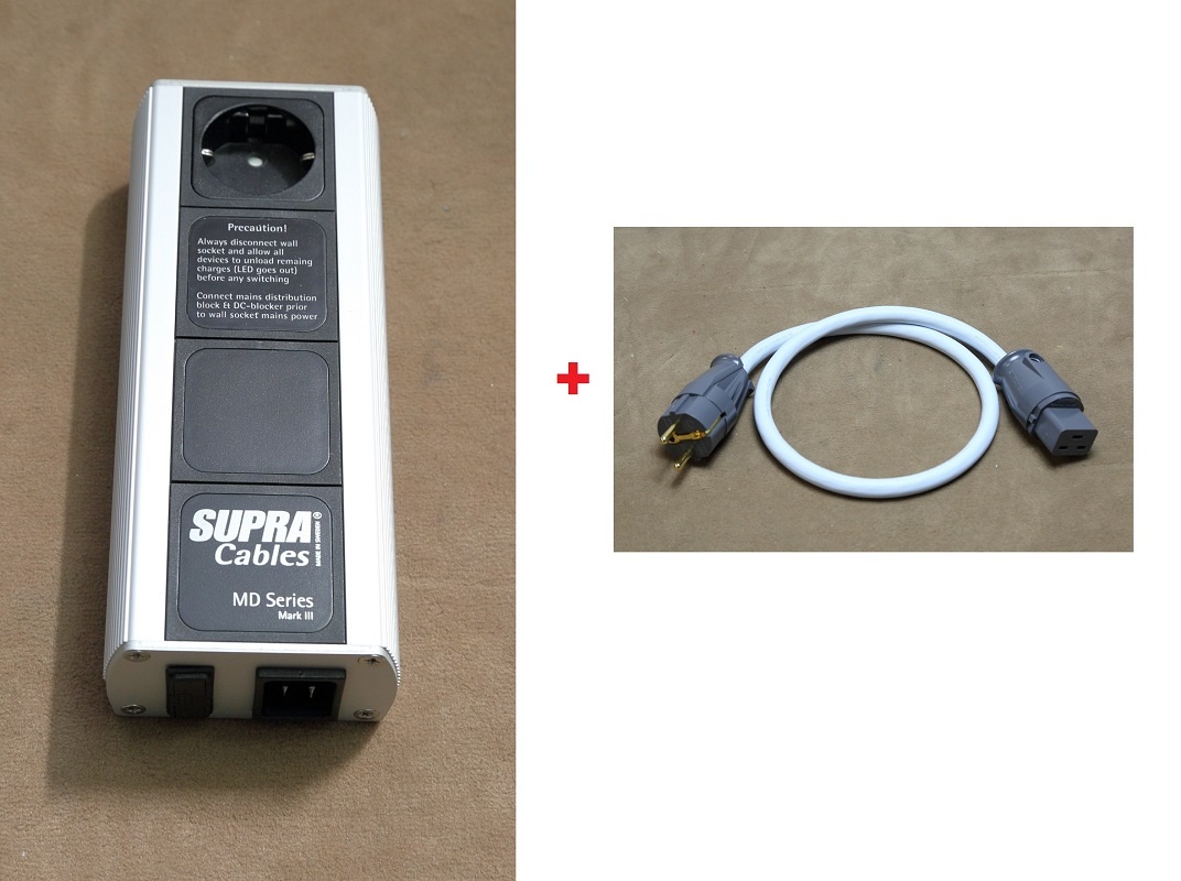Supra Cables DC-Blocker Netzfilter LoRad MD01-16-EU MK 3.1 PROMO-PACK 1 !