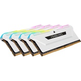 Corsair Vengeance RGB PRO SL weiß DIMM Kit 32GB, DDR4-3200, CL16-20-20-38 (CMH32GX4M4E3200C16W)