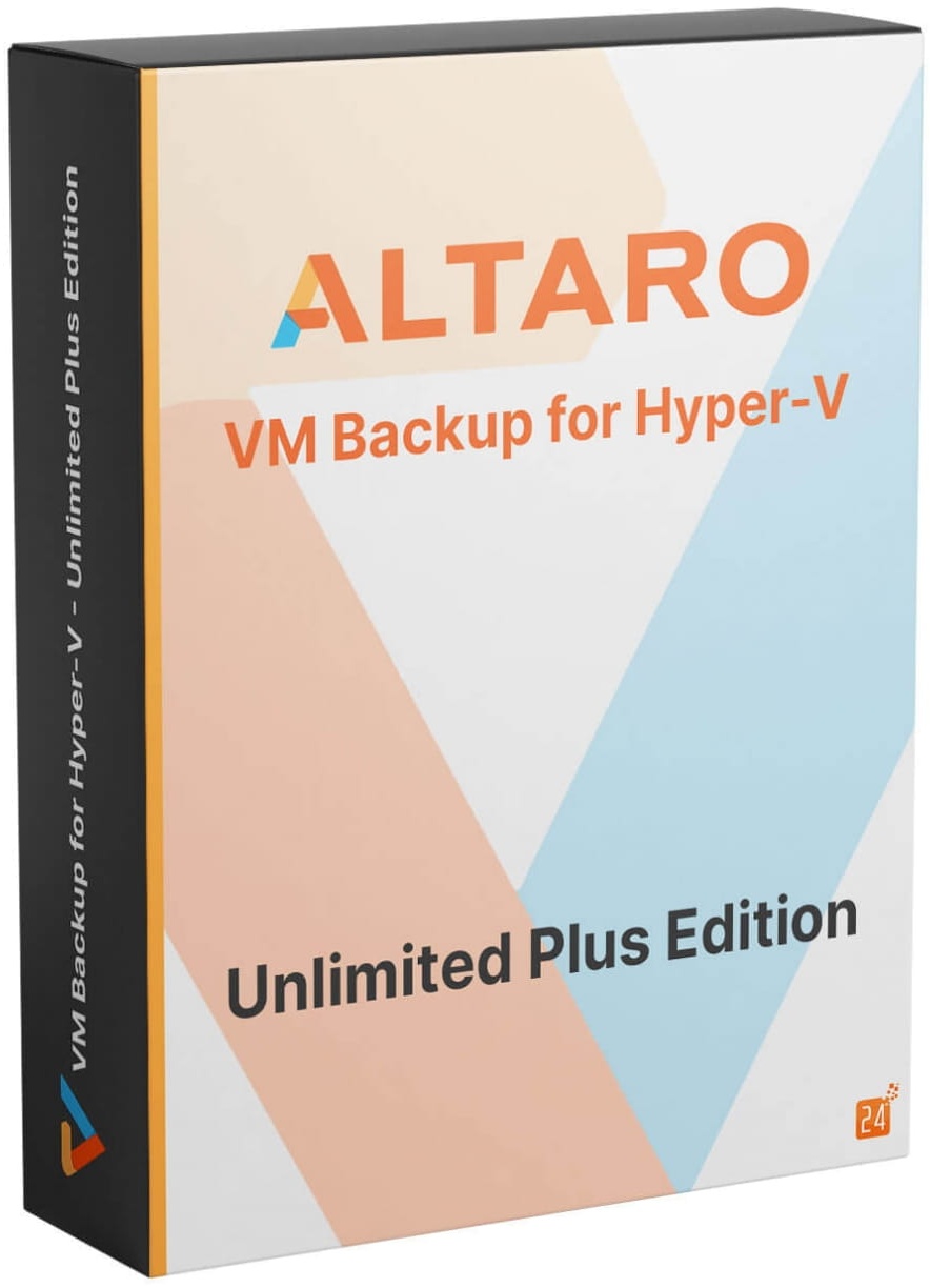 Altaro VM Backup for Hyper-V - Unlimited Plus Edition