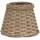 vidaXL Lampenschirm Braun Ø15x12 cm Korbweide