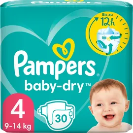 Pampers Baby-Dry (Gr. 4, Tragepack, 30 Stück)
