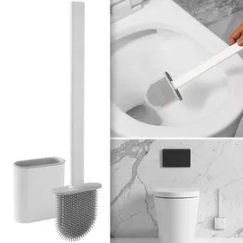 casativo WC-Bürste 2er Set Weiß/Grau