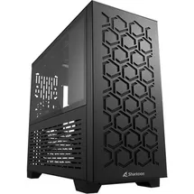 Sharkoon MS-Y1000 Black, Micro-ATX PC Gehäuse