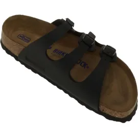 Birkenstock Florida Weichbettung Birko-Flor schmal schwarz 40