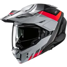 HJC Helmets i80 IMES Grau/Rot/Schwarz XL
