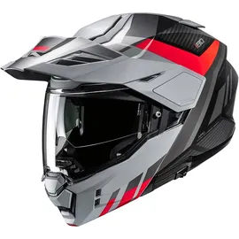 HJC Helmets i80 IMES Grau/Rot/Schwarz XL