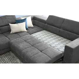 Smart Ecksofa Valencia ¦ grau ¦ Maße (cm): B: 269 H: 90 T: 173.0