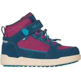 TROLLKIDS Gryllefjord Mid Cut Blau/Rosa 39