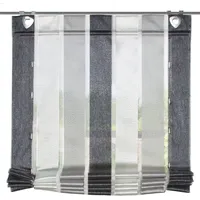 Home fashion Raffrollo LOSANA 80 x 130 cm grau