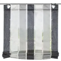 Home fashion Raffrollo LOSANA 80 x 130 cm grau
