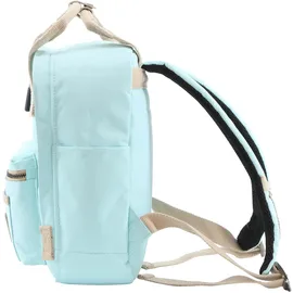National Geographic Cityrucksack NATIONAL GEOGRAPHIC "LEGEND", Gr. B/H/T: 20cm, blau (hellblau), Nylon, Rucksäcke Cityrucksack, mit gepolstertem Laptopfach