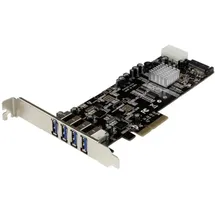 Startech StarTech.com 4 Port USB 3.0 PCI Express Schnittstellenkarte 2 5gb/s Kanälen Uasp