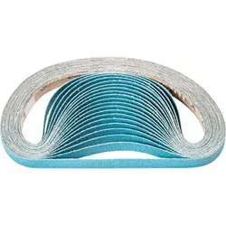 Zirkon Schleifband BA 12x520mm Z80 für hohen Abtrag mit Bandschleifer