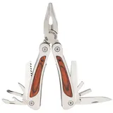 Herbertz Multitool Messer, Säge, Bits, Zange + Lederetui