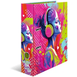 Herma Music Girl DIN A4 70 mm Mehrfarbig 1 St.