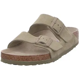 Birkenstock Arizona Weichbettung Veloursleder khaki 42
