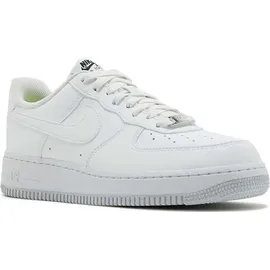 Nike Air Force 1 '07 SE Suede Damen White/Black/Metallic Silver/White 36
